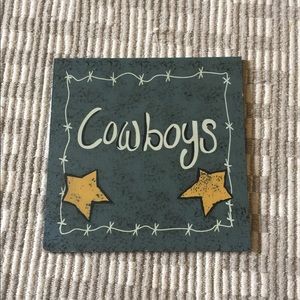 Cowboy sign